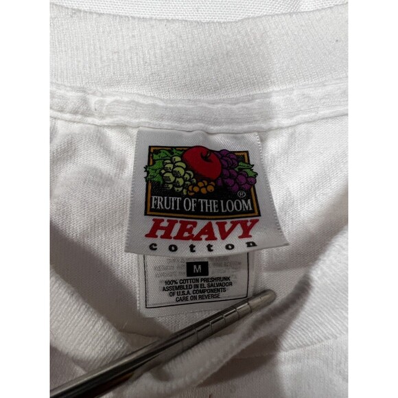 VTG 1997 CBS Dr. Quinn Medicine Woman White Graphic T shirt Sz M Gildan HEAVY - Picture 3 of 9